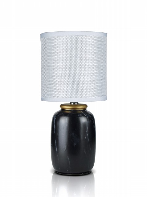 В-HS8476 black+white shade, размер: 130*130*280мм (24) светильник настольный