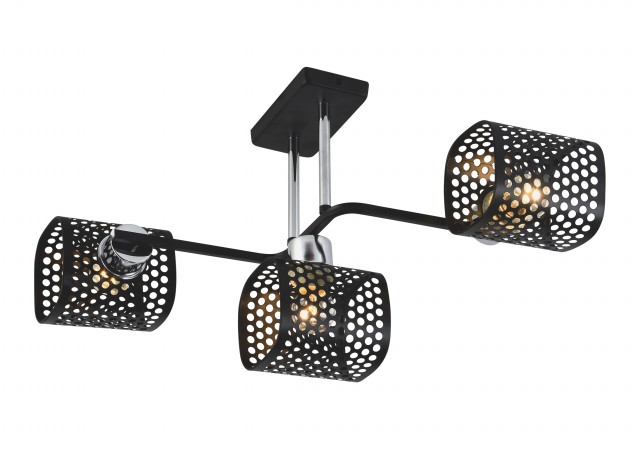 МС-XA1373/3 BK+CR (6) светильник потолочный