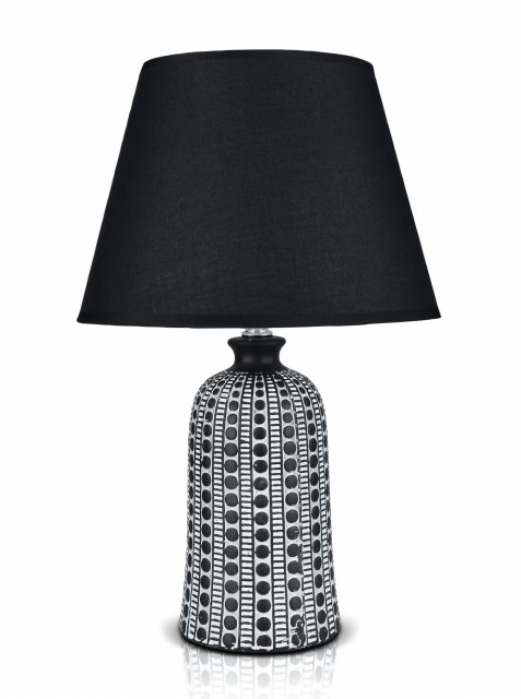 В-HS8399-M black, размер: 250*250*390мм (12) светильник настольный