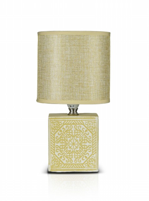 В-HS8452 beige+beige shade, размер: 140*110*265мм (24) светильник настольный