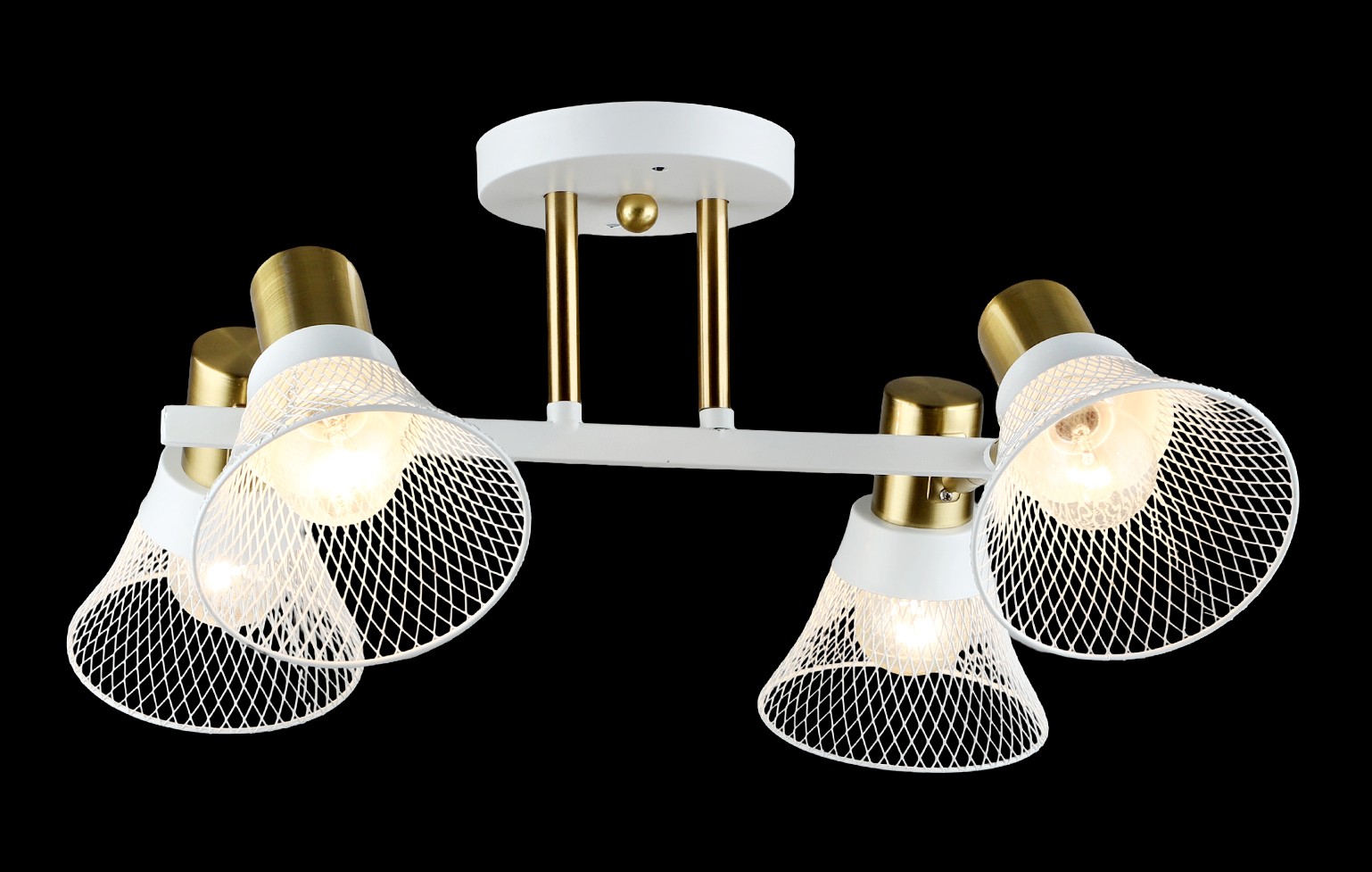 ВР-N6245/4 WT+COP L395*W360*H210 мм (4) светильник потолочный