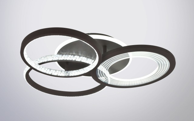 Х20454/2+2C COFFE LED 103W 3000K-4000K-6000K диммер (5) светильник потолочный