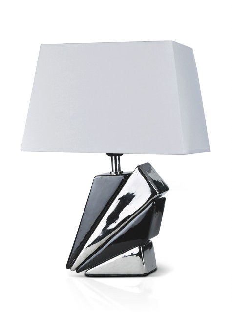 Д-JM1711 Sliver+Black+White, размер: 300*170*450мм (8) светильник настольный
