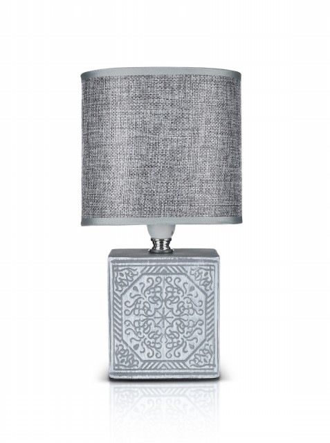 В-HS8452 grey+grey shade, размер: 140*110*265мм (24) светильник настольный