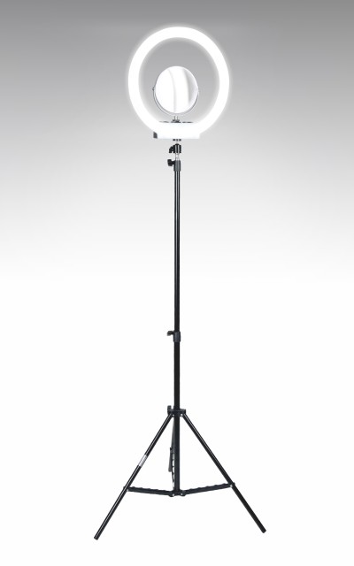 Ф-TY3060/1 BK (10), AC 220V LED32W,3000-5500K, 3400LM, RA95+, размер: D35см, H2,1м, напольная подста