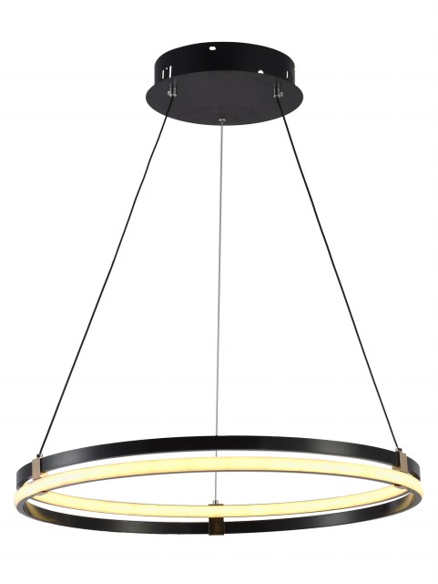 МС-DK6038/1 BK+FGD Led 82W 3000K+4000K+6500K диммер (1) светильник потолочный