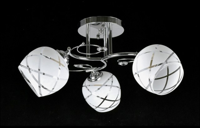 ДС9877B/3 CR (4) светильник потолочный