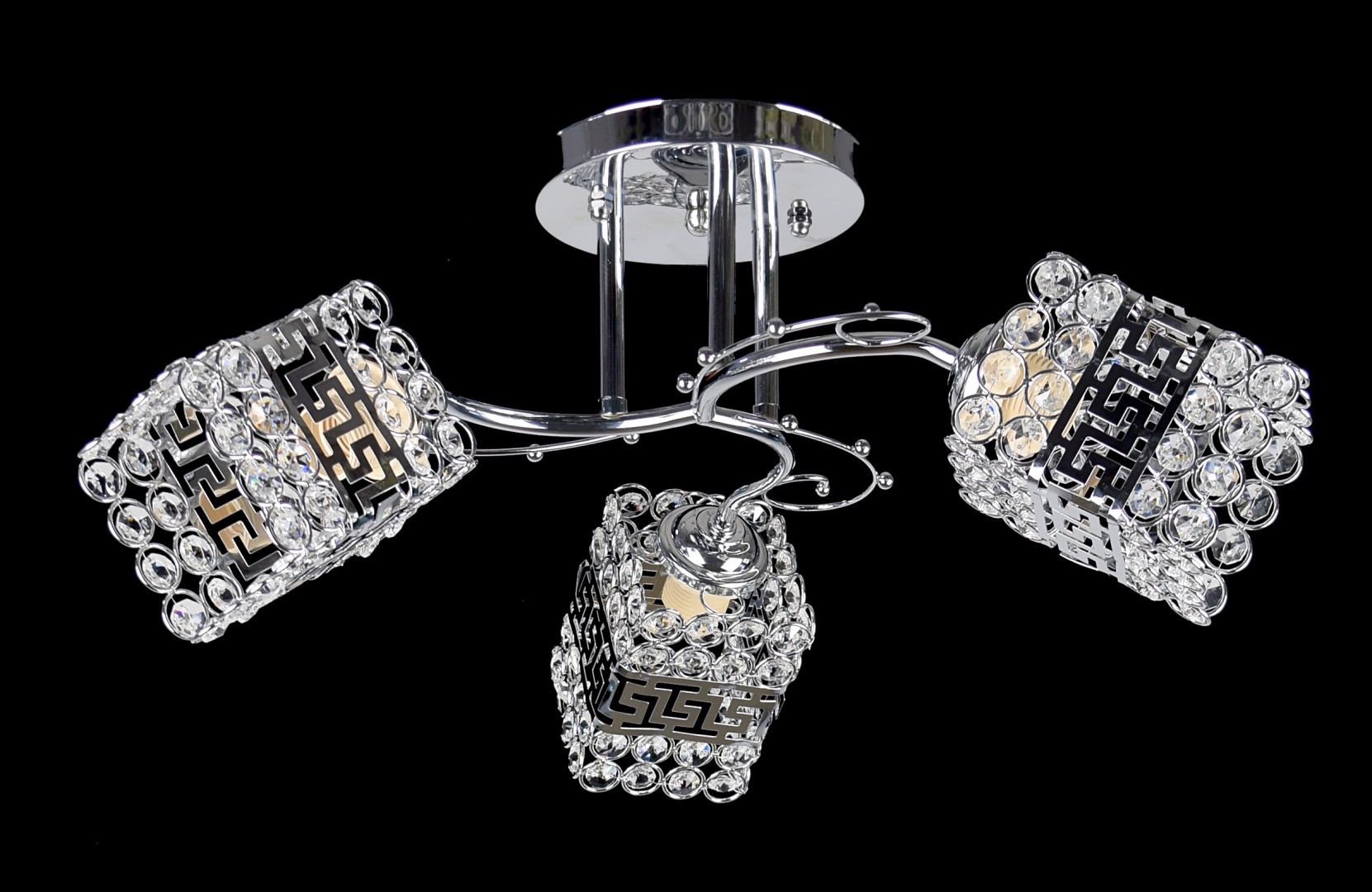 ДС9653C/3 CR (4) светильник потолочный