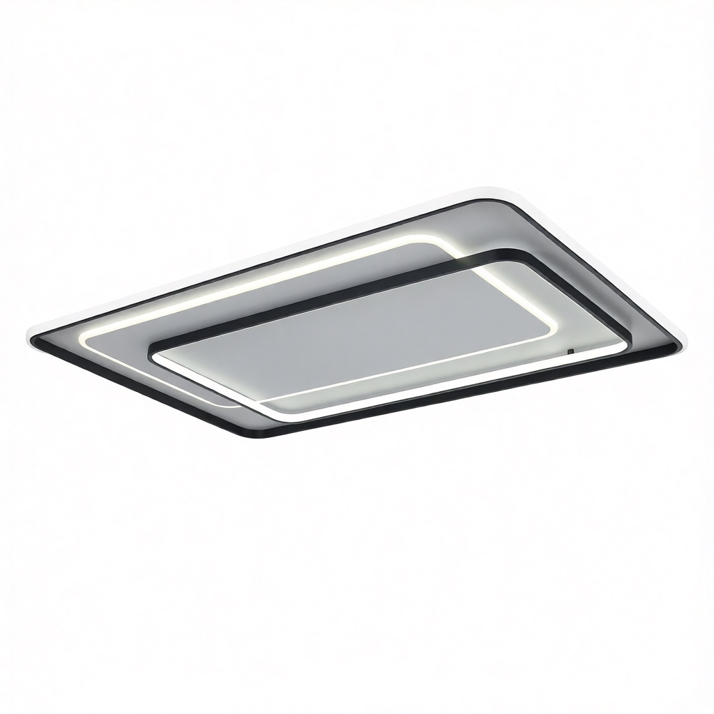 Люстра светодиодная MS-21030 BK+WH