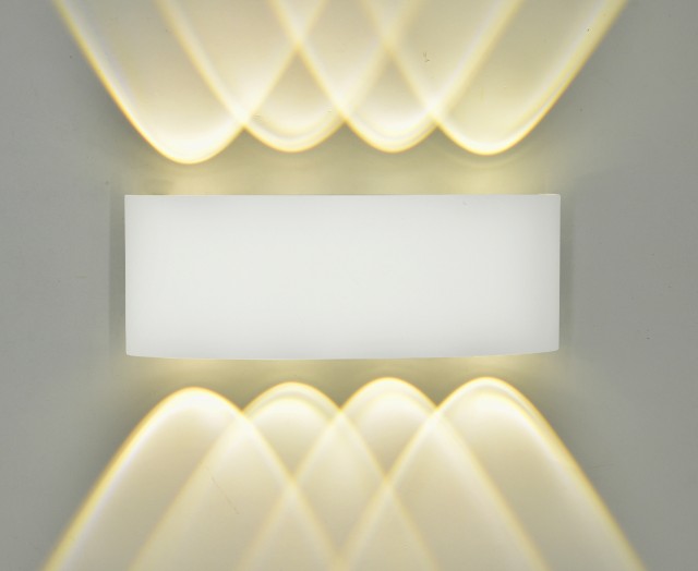 Х-B20916/8 WT LED 8*1W 4000K (20) светильник настенный