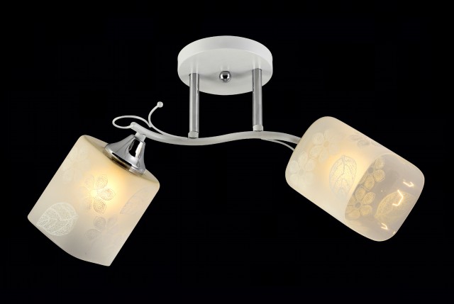 МС-XA1383B/2 WH+CR (10) светильник потолочный