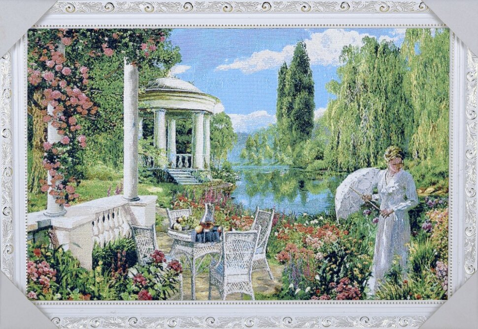 40*60 58Б Картина гобелен белая рамка [01111866]