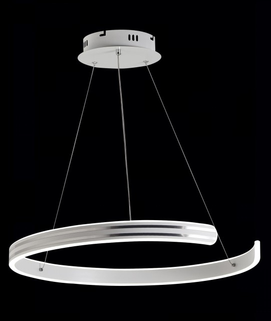 МС-DK6039/1 WH+CR Led 72W 3000K+4000K+6500K диммер (1) светильник потолочный