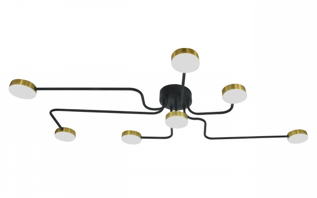 Х20623/7 BK+AB LED84W 3000-4000-6000K Dimmer (1) светильник потолочный
