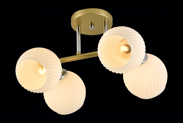 МС-XA1375/4 GD+CR (6) светильник потолочный