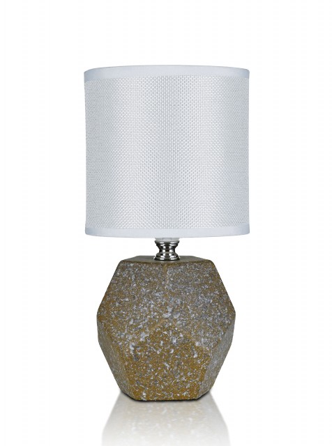 В-HS8346 light brown+white shade, размер: 130*130*270мм (24) светильник настольный
