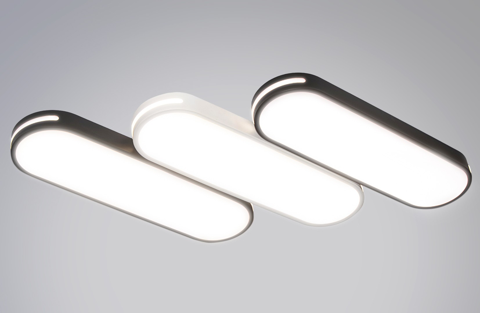 Ч-MK8545-66 WH+BK Led 180W 3000-7000K диммер, размер: 660*420*40мм (1) светильник потолочный