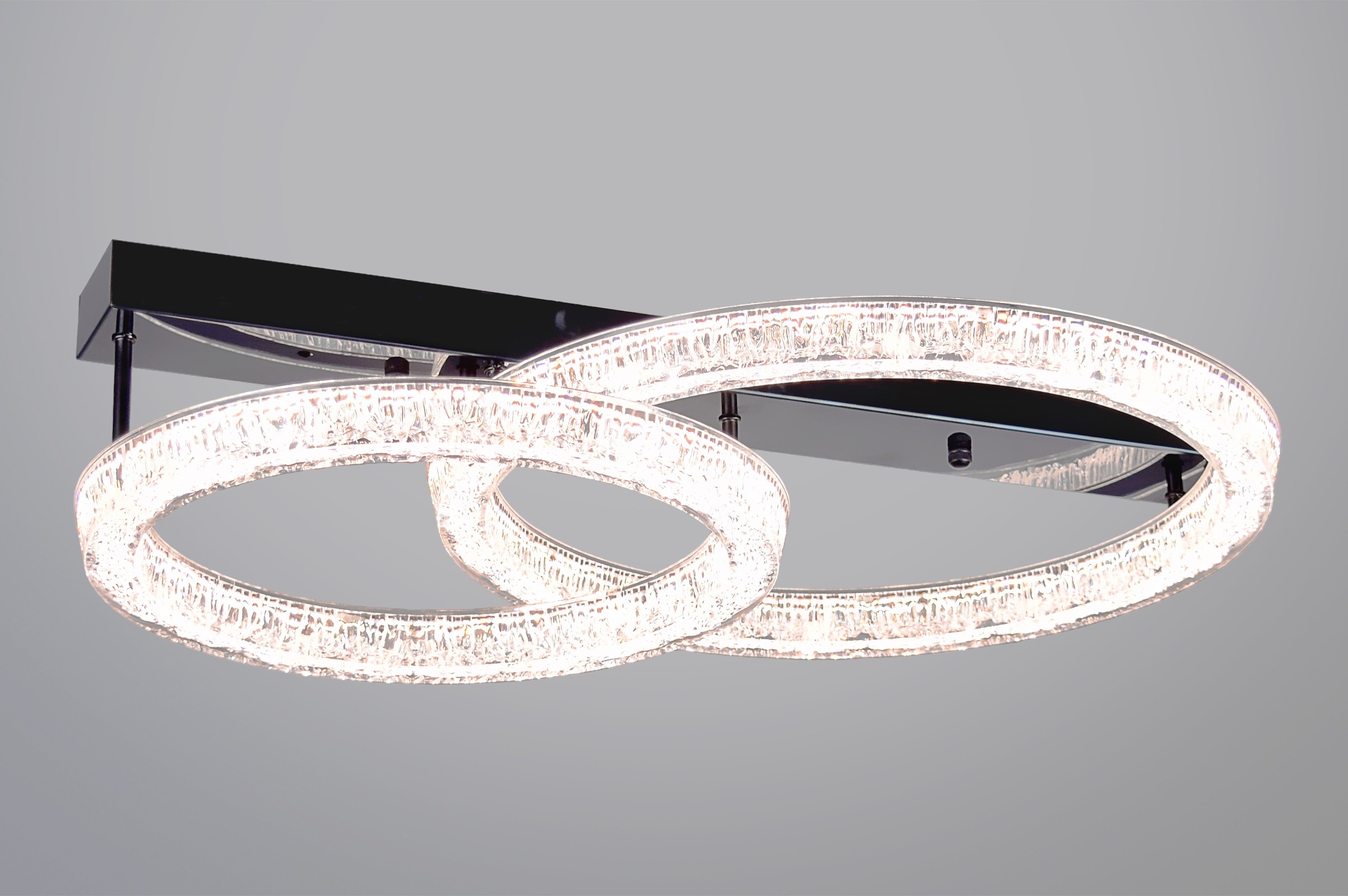 LT109-2 BK Led 3000+6000K, 114W, диммер, акрил, размер: 700*500*150мм (1) светильник потолочный