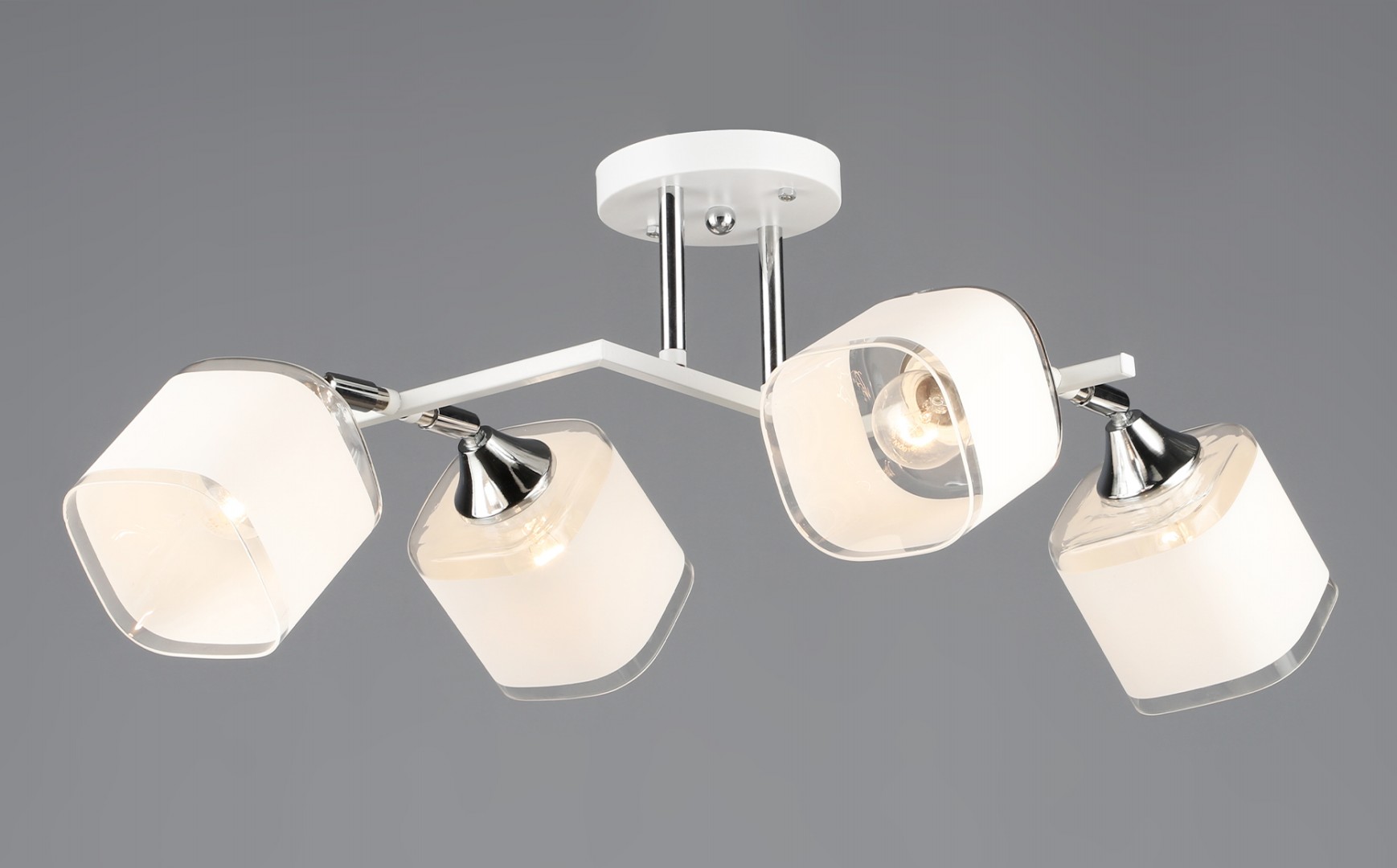 ВР-N7113/4 WT+CR L660*W380*H240мм (4) светильник потолочный