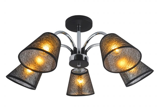 МС-MH39034/5 BK+CR (4) светильник потолочный