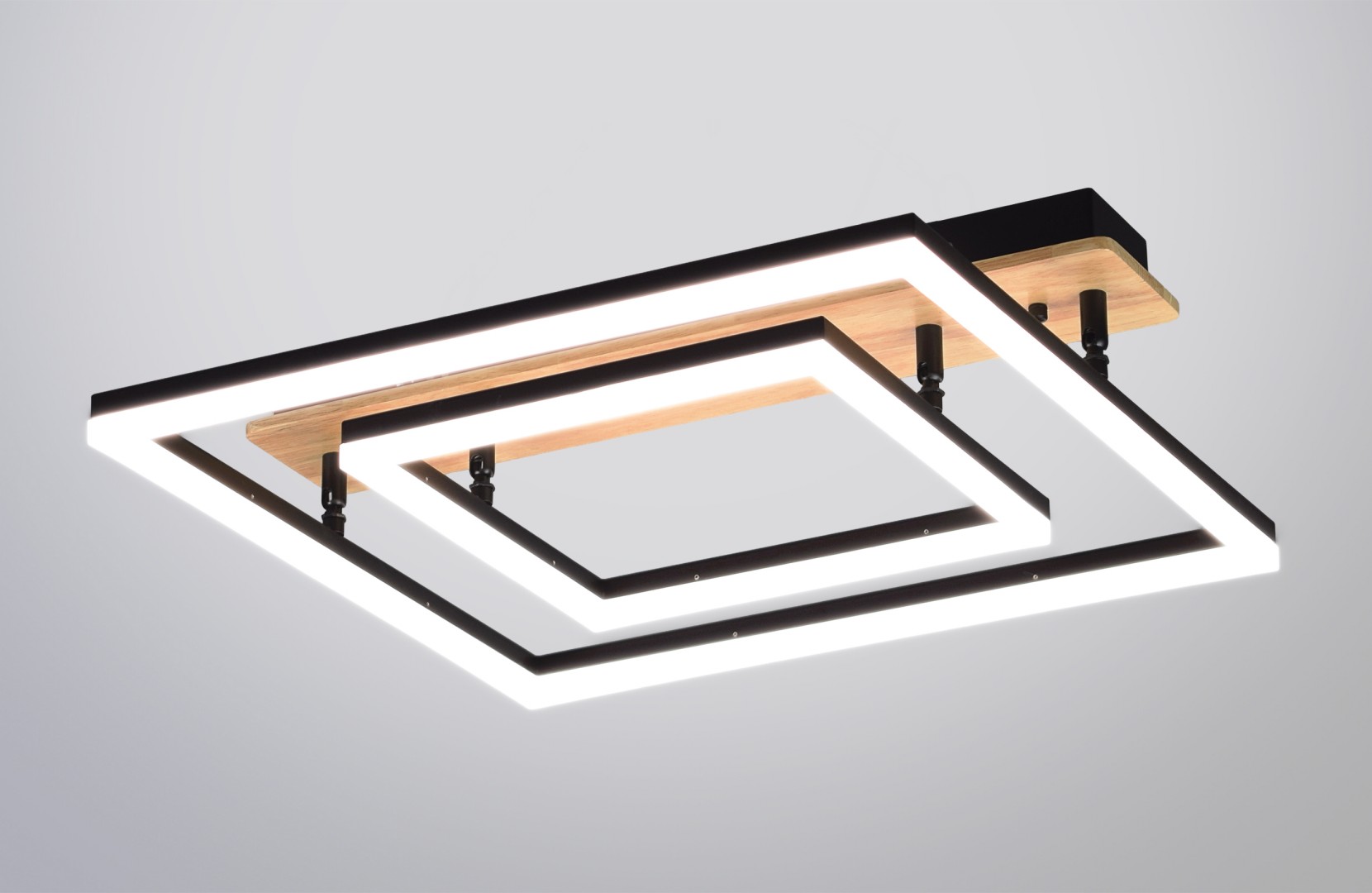 АР77081/2 BK+WD Led 3000K+6500K 108W без пульта управления (1) светильник потолочный