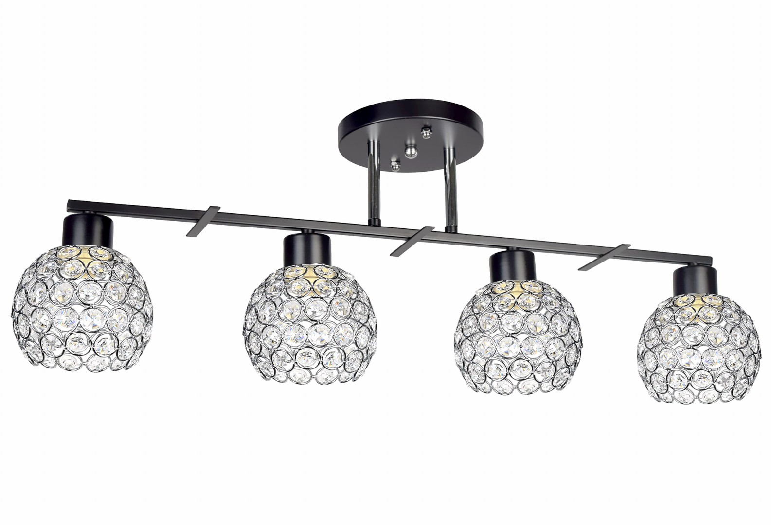 ДС6971A/4 BLK+CR (4) светильник потолочный