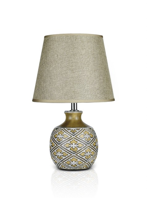 К-EA040 Ancient+Ancient shade H32см (24) светильник настольный