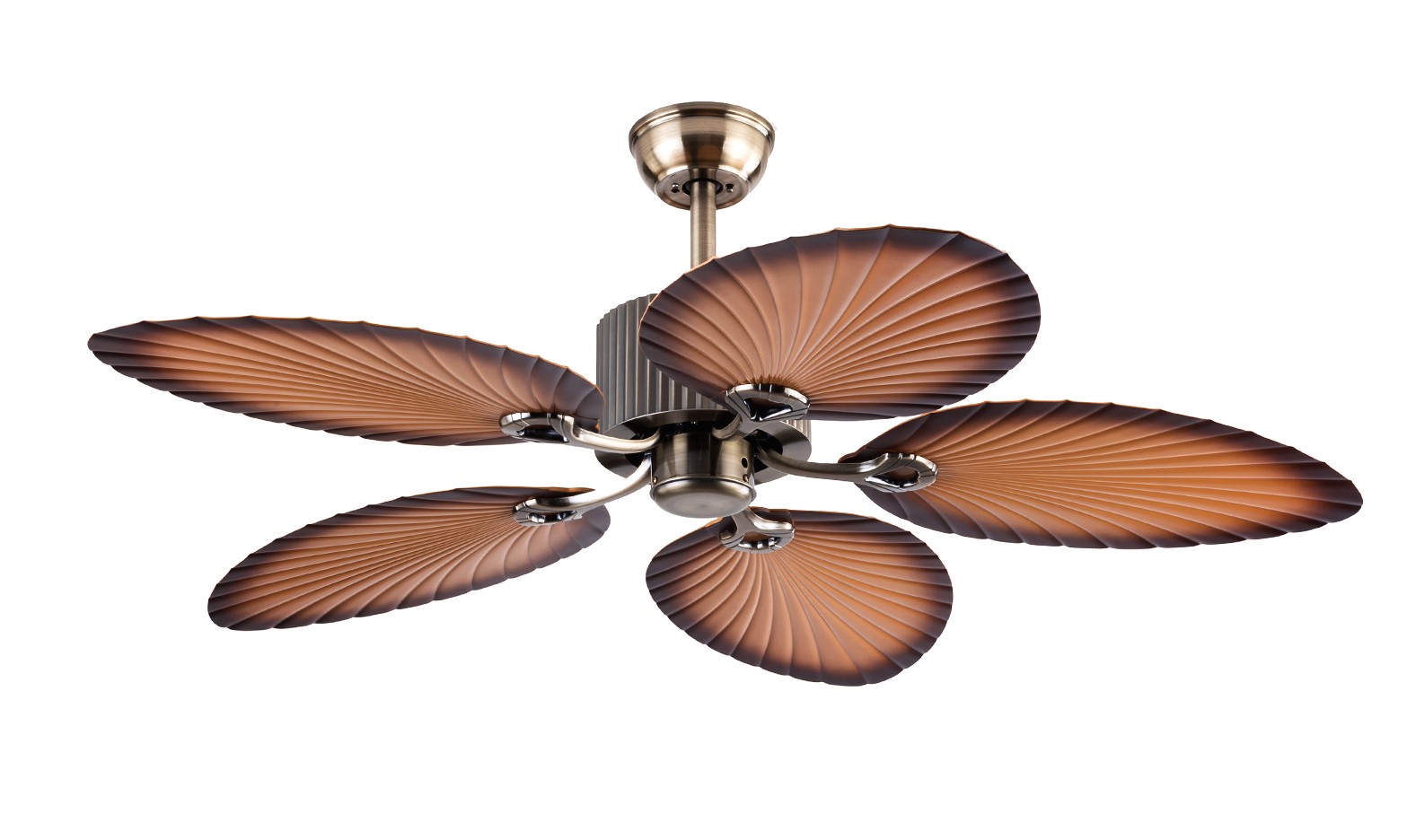 ZY1231-5 Bronze, D132*H60см, мотор медный 35W, 6 скоростей, пульт управления (1) вентилятор потолочн