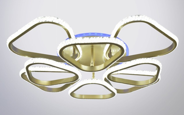 Х20701/4+4+1 SGD подсветка RGB LED 145W 3000K-4000K-6000K диммер (1) светильник потолочный