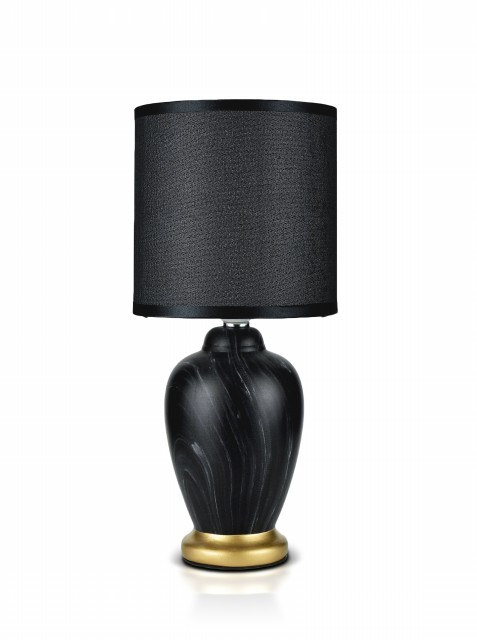 В-HS8474 black+black shade, размер: 130*130*290мм (24) светильник настольный